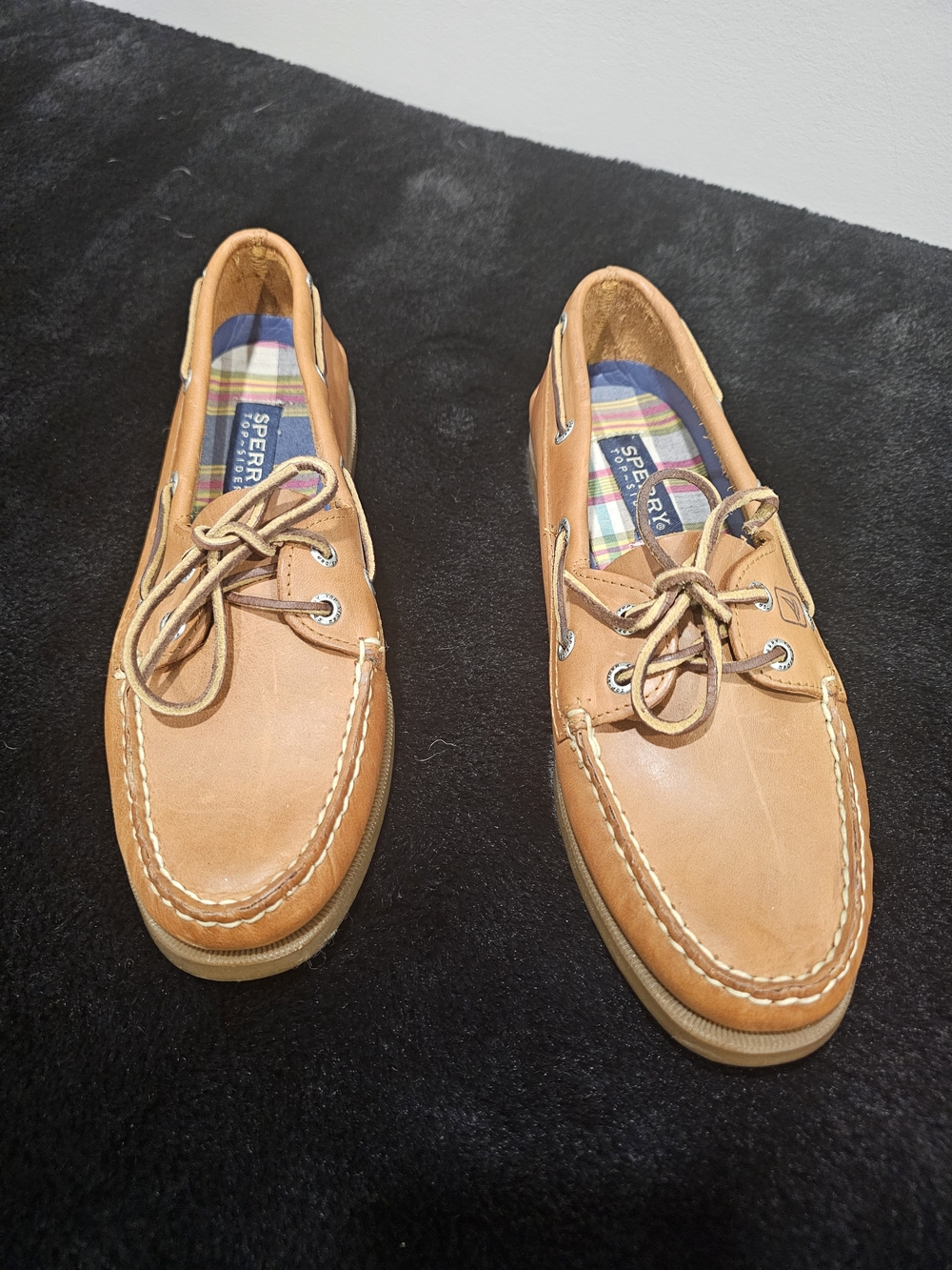 Sperry Ladies One-of-a-kind Oiled Leather Boat Shoes
